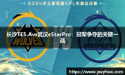 长沙TES.Avs武汉eStarPro：冠军争夺的关键一战